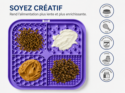 Tapis de léchage pour animaux