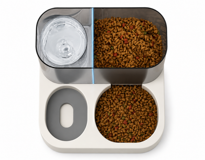 Distributeur de croquettes 2 en 1