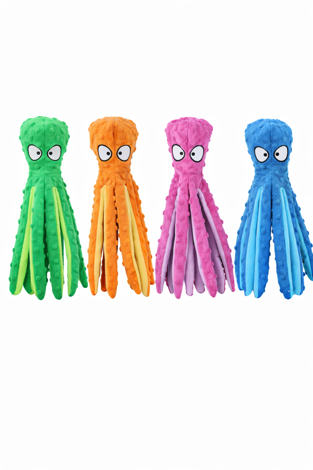 Jouet poulpe résistant à la mastication