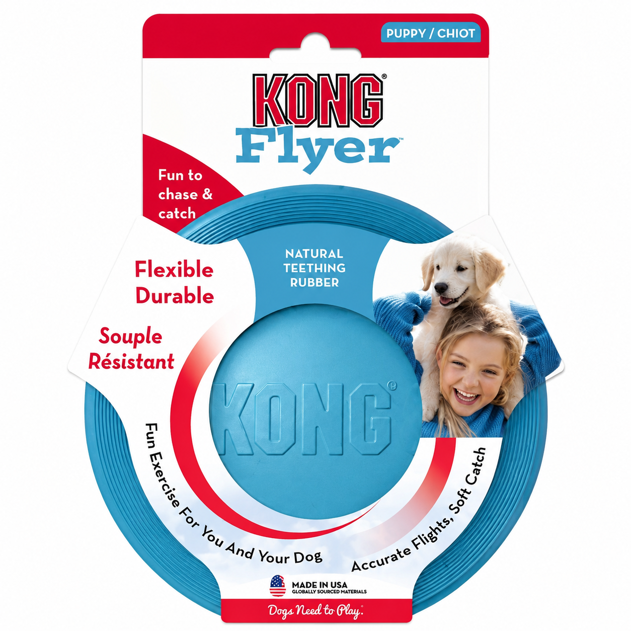 Frisbee pour chiens KONG