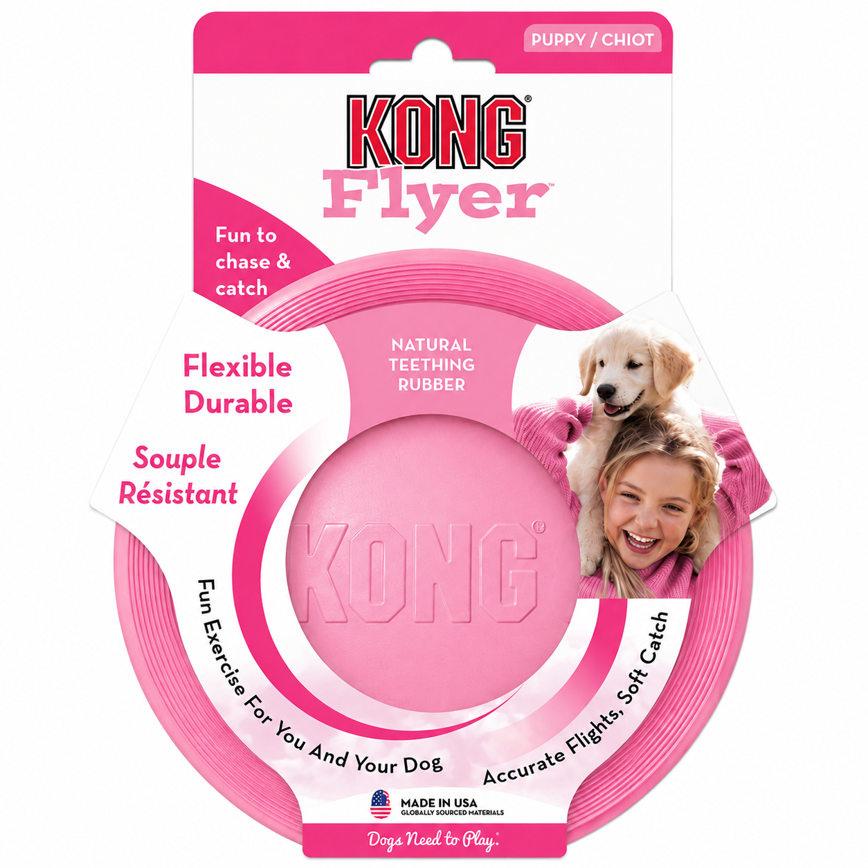 Frisbee pour chiens KONG