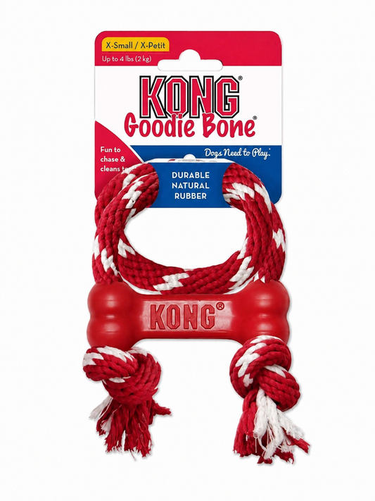 Bonie pour chiot avec corde (XS) KONG
